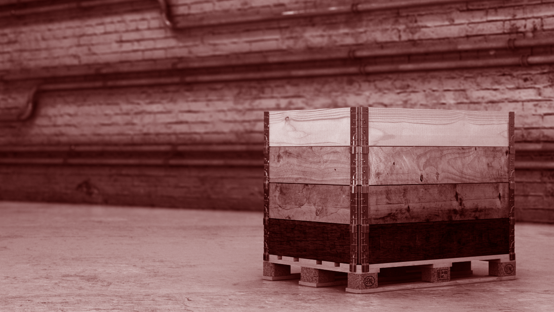 pallet collars ευρωπαλετών για μακροχρόνια χρήση